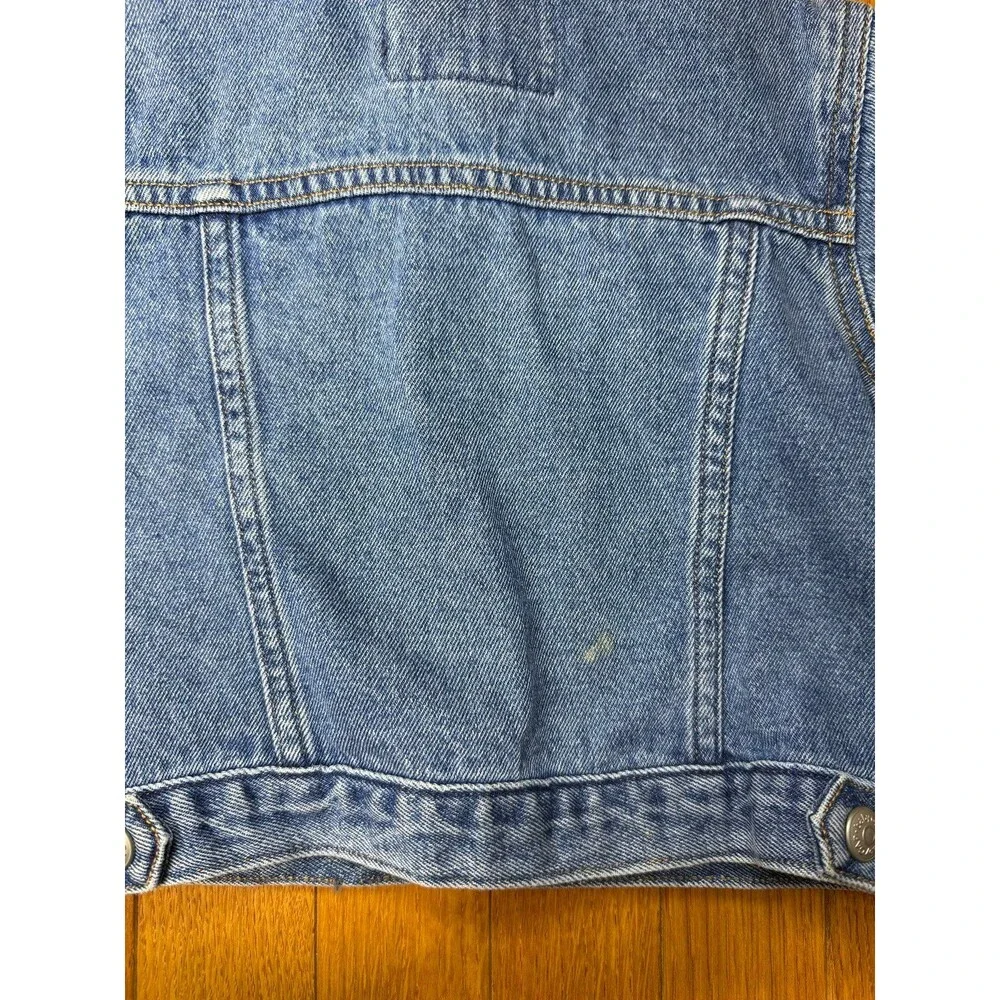 Baby Gap Vintage Denim Trucker‎ Jacket Medium Wash Blue 6-12 Months Cotton
